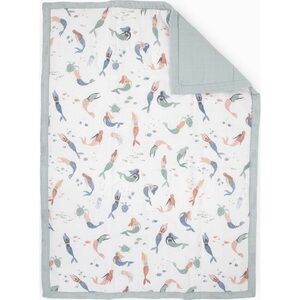 LITTLE UNICORN
Toddler Cotton Muslin Comforter, Mermaids